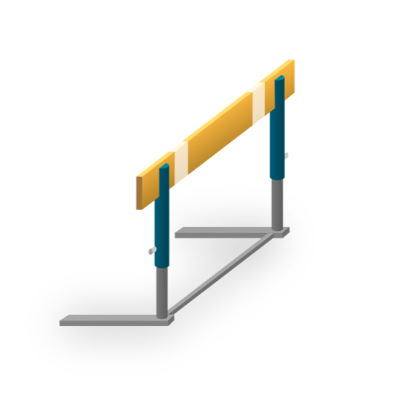 Image of a hurdle